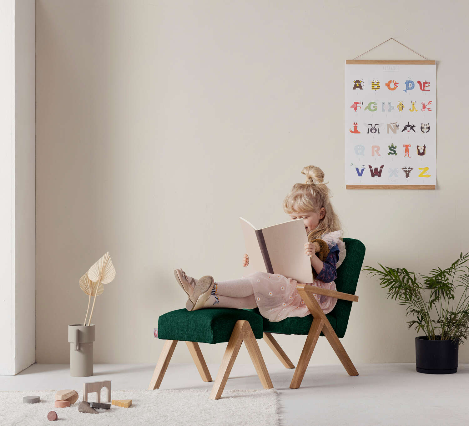 Kinder Retrostar Sessel Sternzeit Design