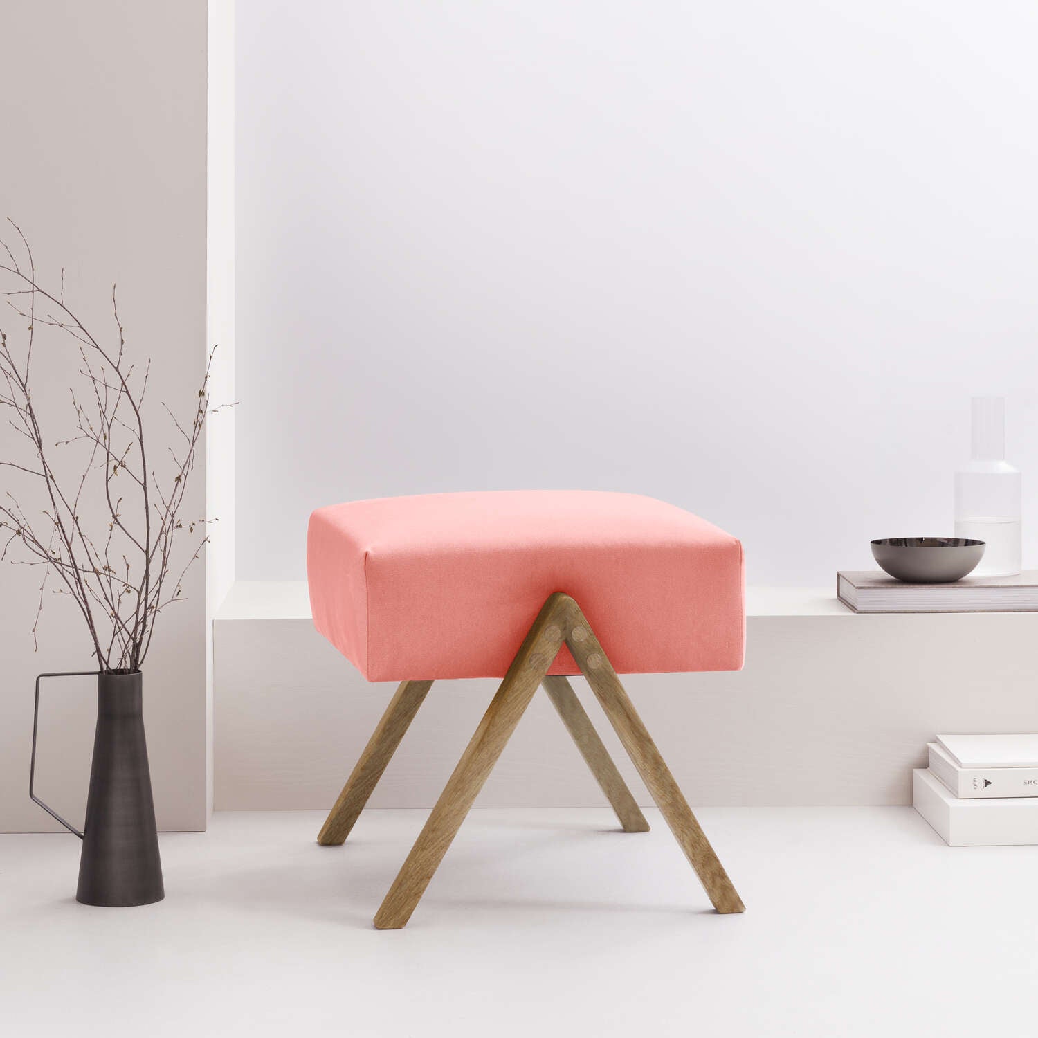 Retrostar Fußhocker Sternzeit Design