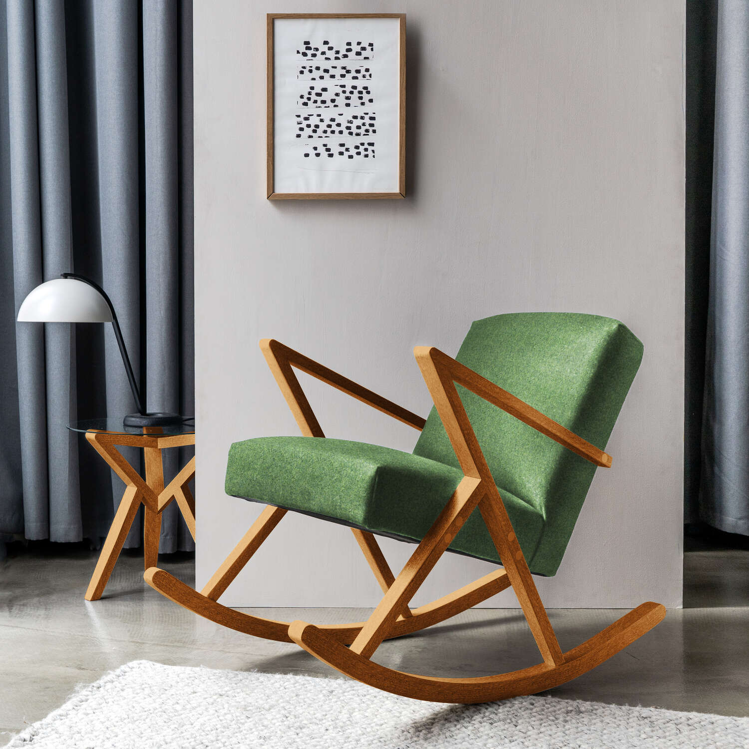 Retrostar Schaukelsessel Sternzeit Design