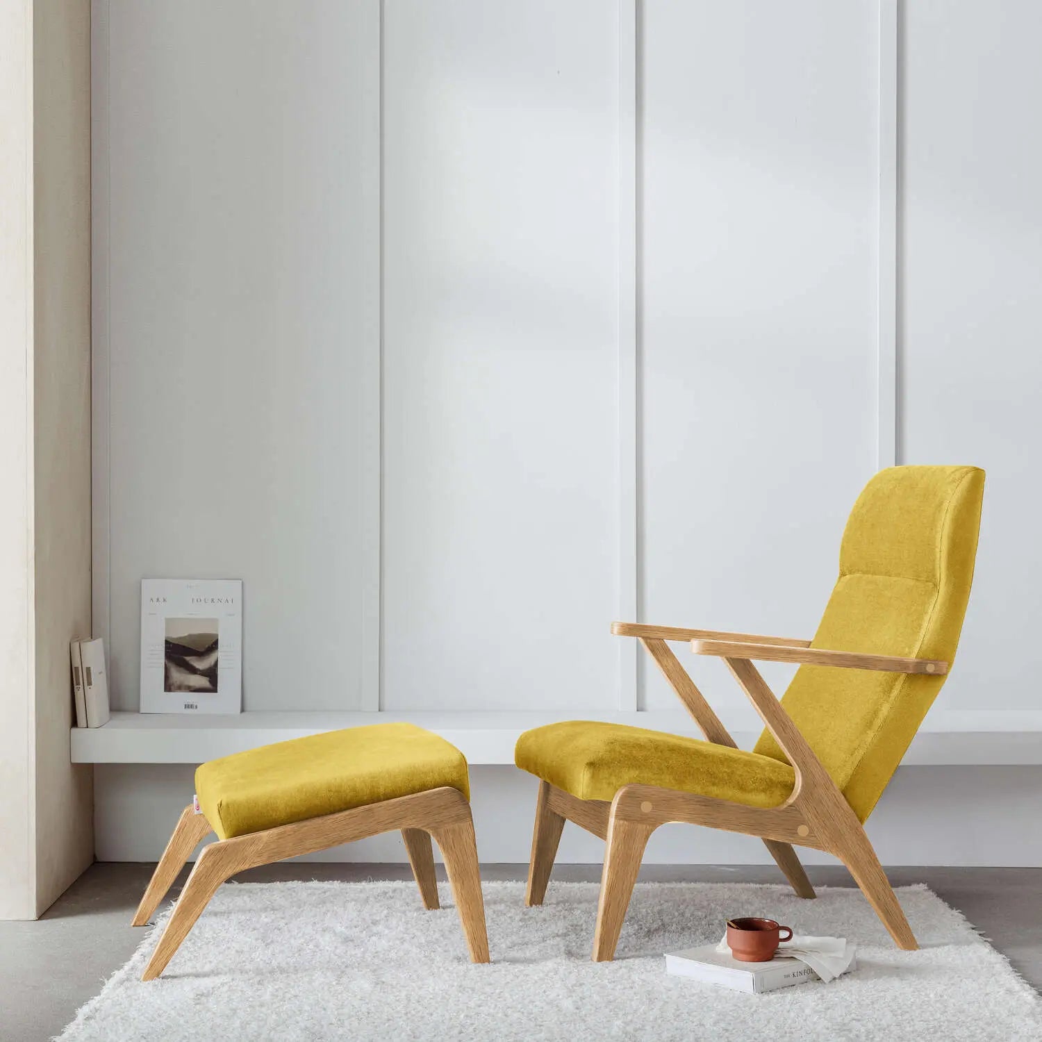 Apollo Lounge Sessel - Velvet Line Sternzeit Design