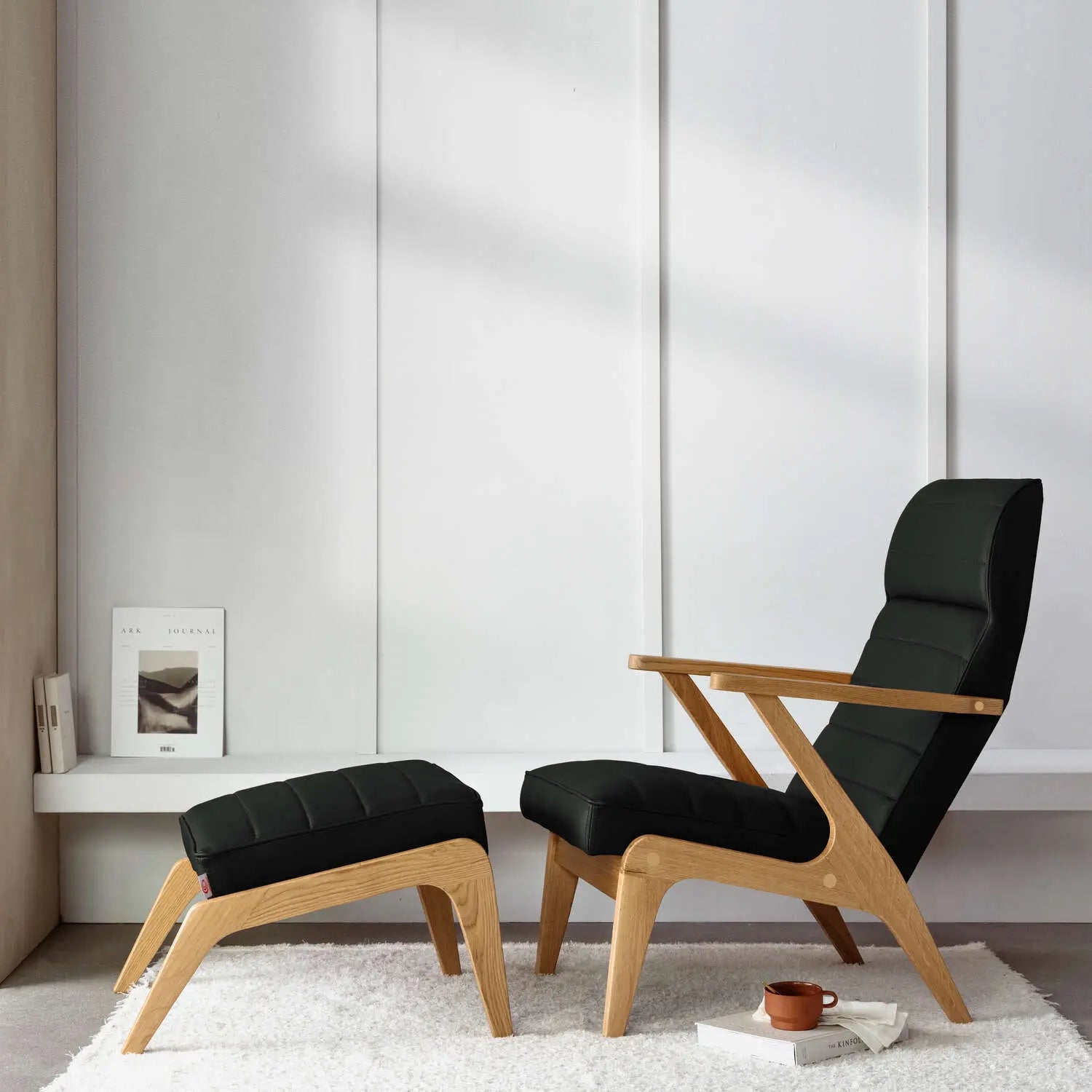 Apollo Lounge Sessel - Leder Premium Sternzeit Design