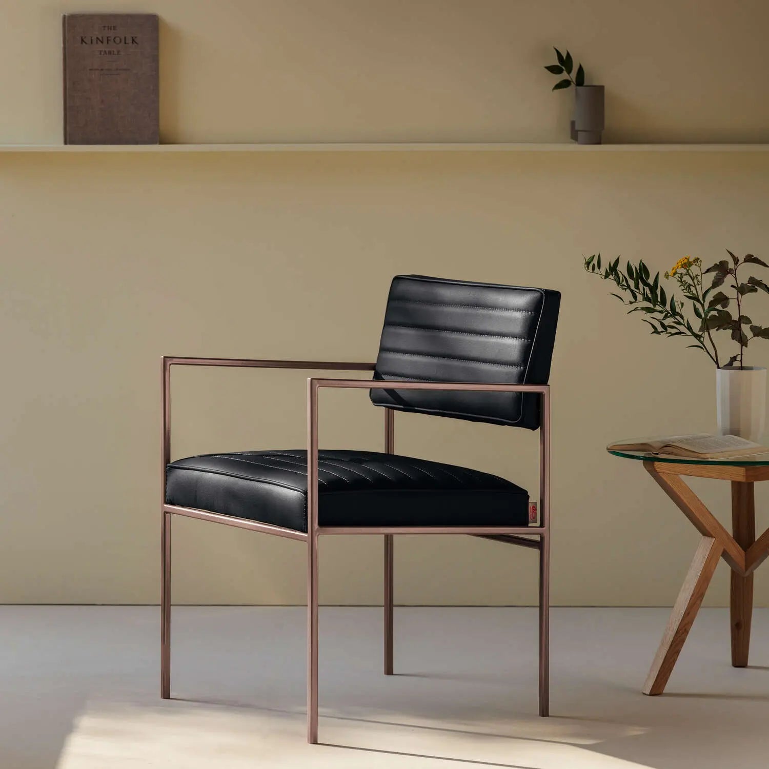 CubeArmchair-Leder