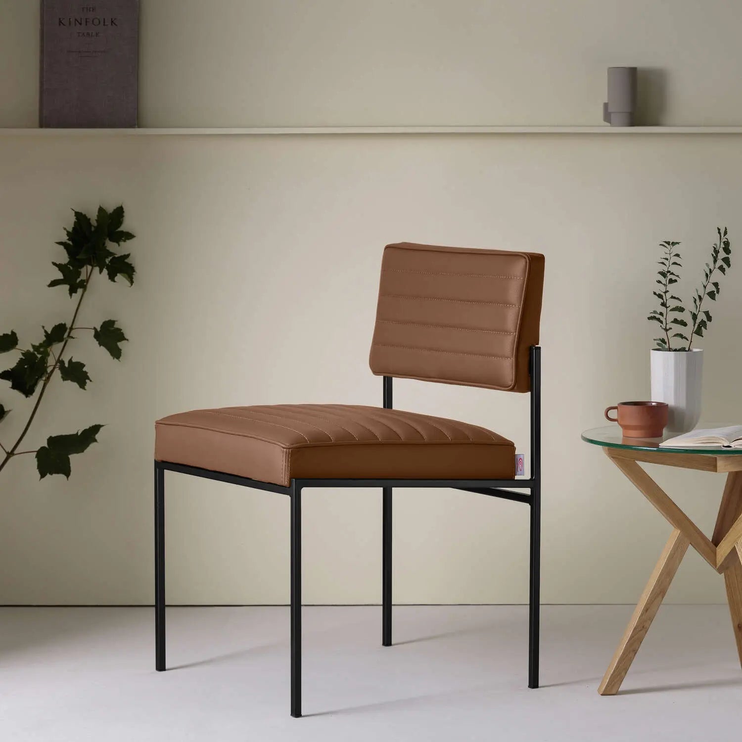 Cube Stuhl 55 - Leder Premium Sternzeit Design