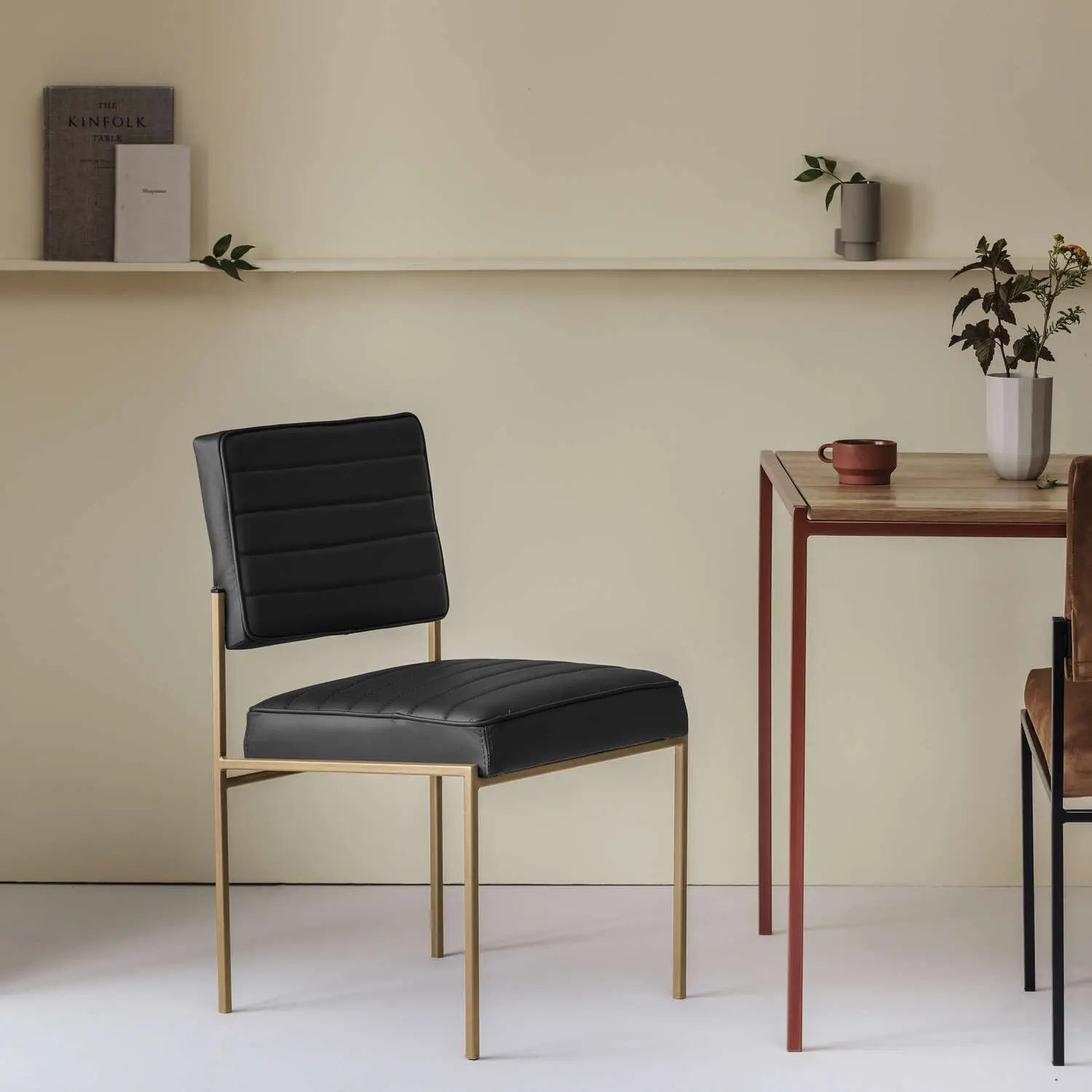 Cube Esstischstuhl - Leder Sternzeit Design