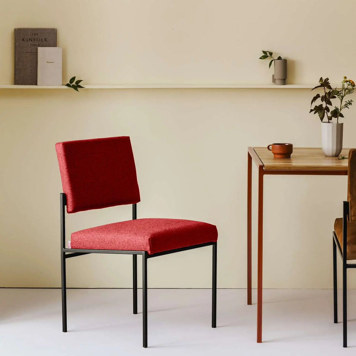 Cube Esstischstuhl - Wool Line Sternzeit Design