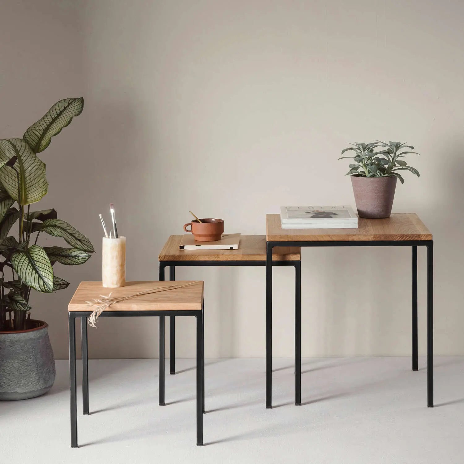 Cube 3er Tisch Set Sternzeit Design