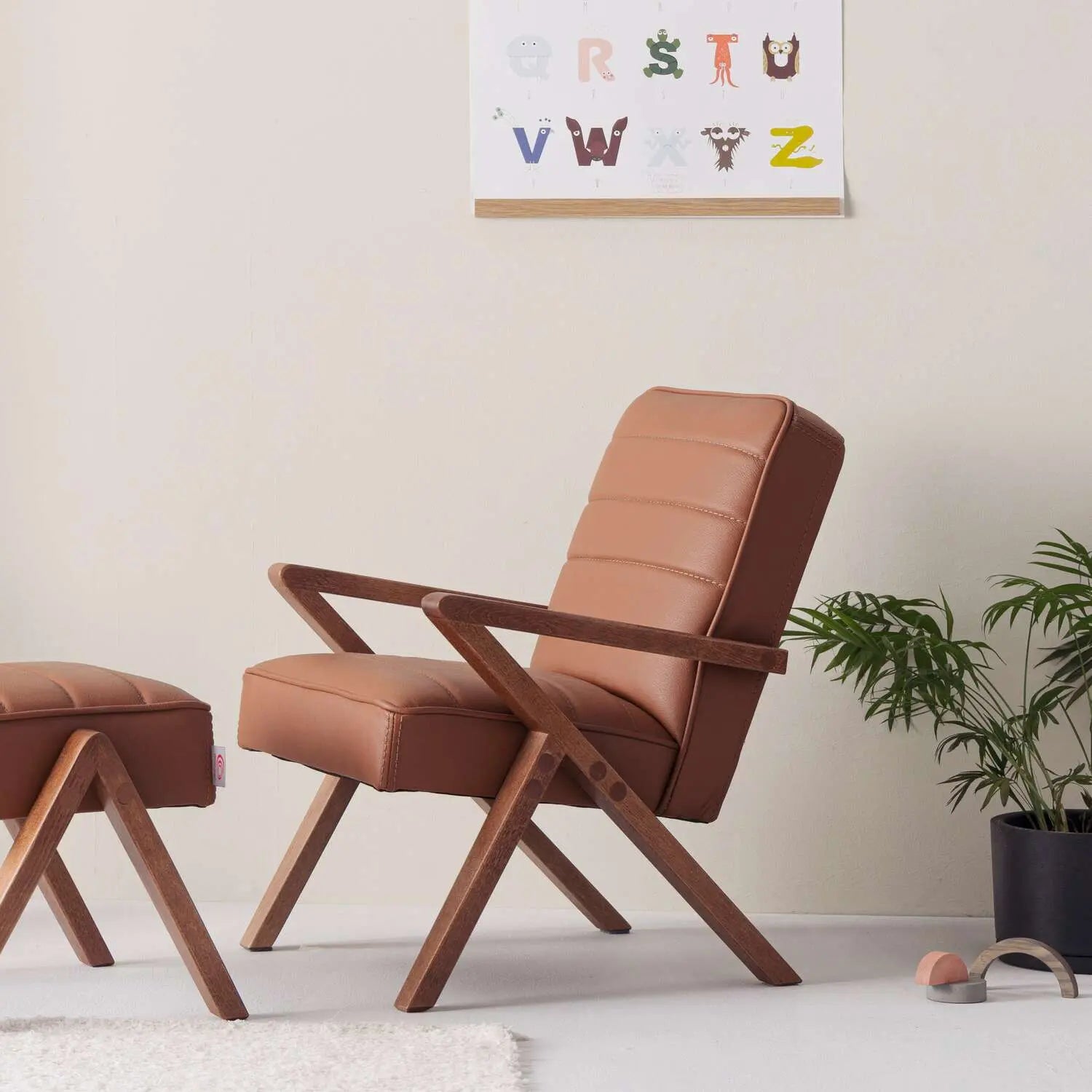 KidsRetrostarChair-LederPremium