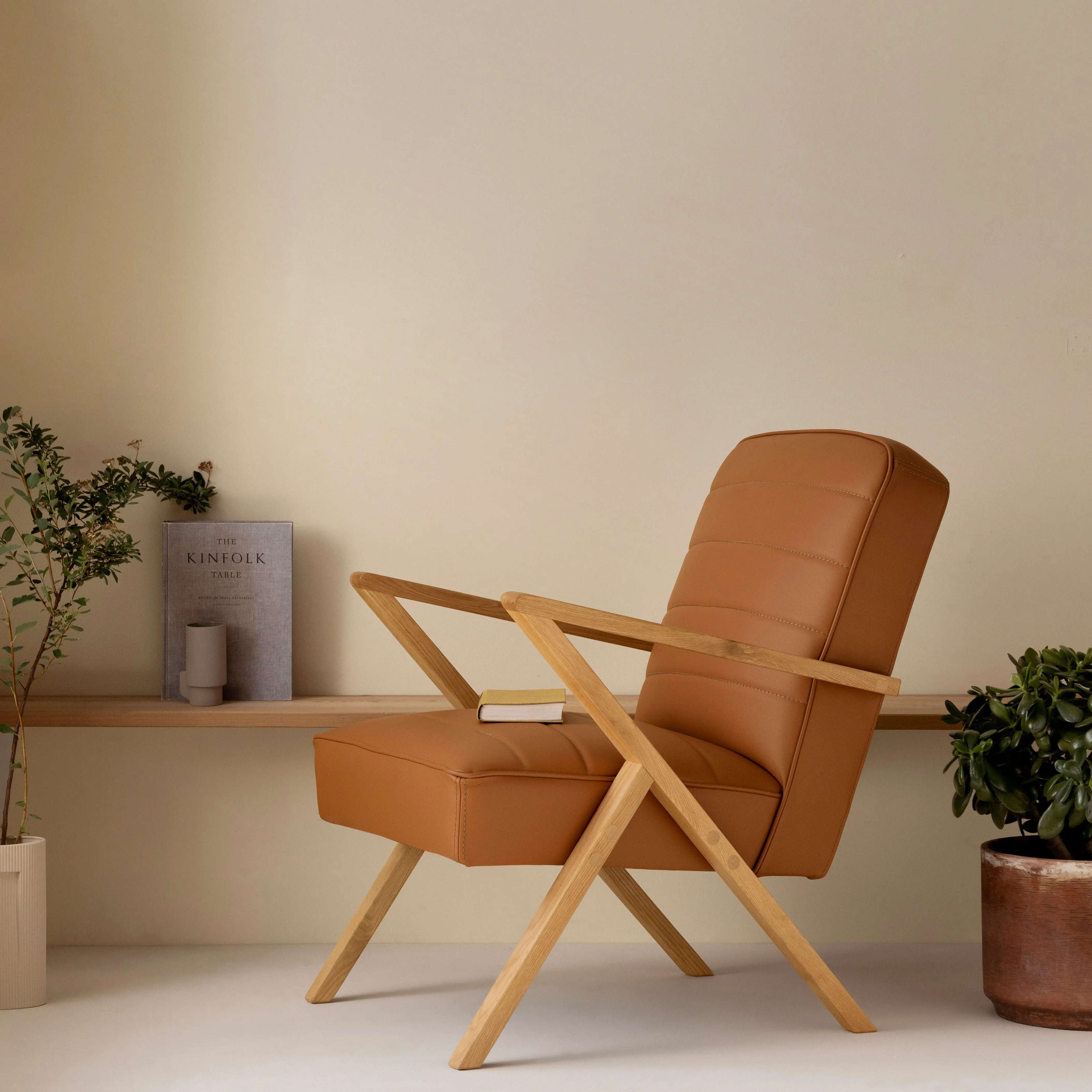 Retrostar Sessel - Leder Premium Sternzeit Design