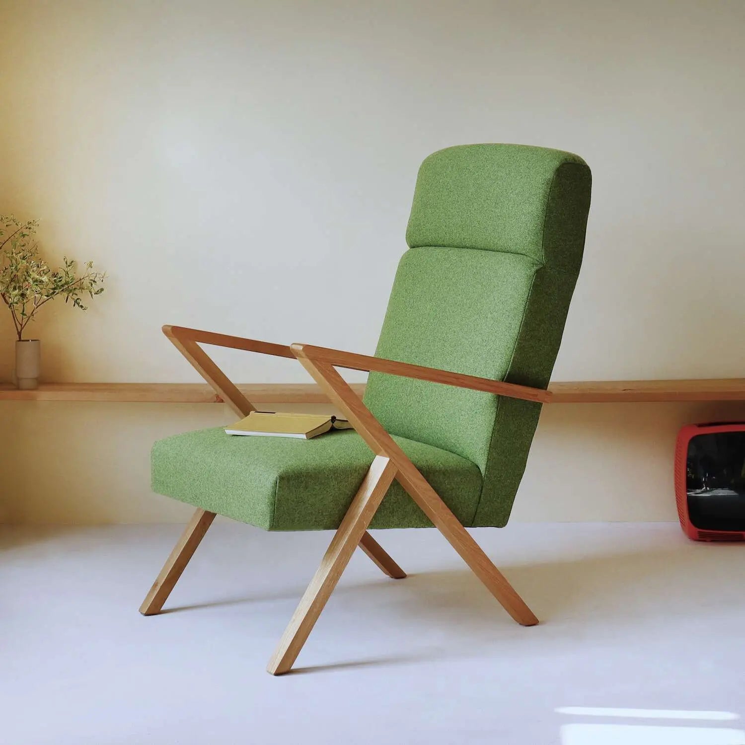 Retrostar Lounge Sessel Wool Line