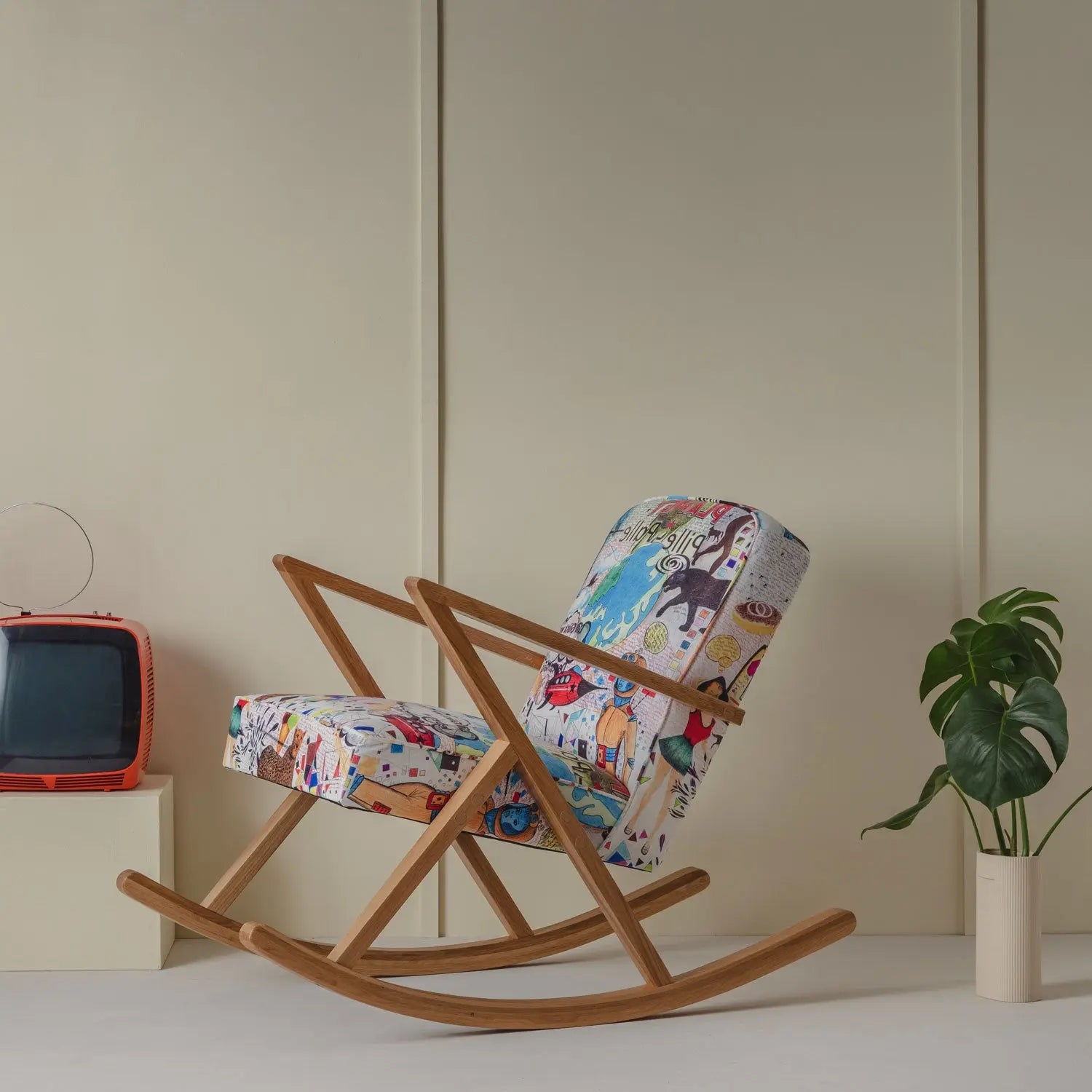 Retrostar Schaukelsessel - Pillepalle Sternzeit Design