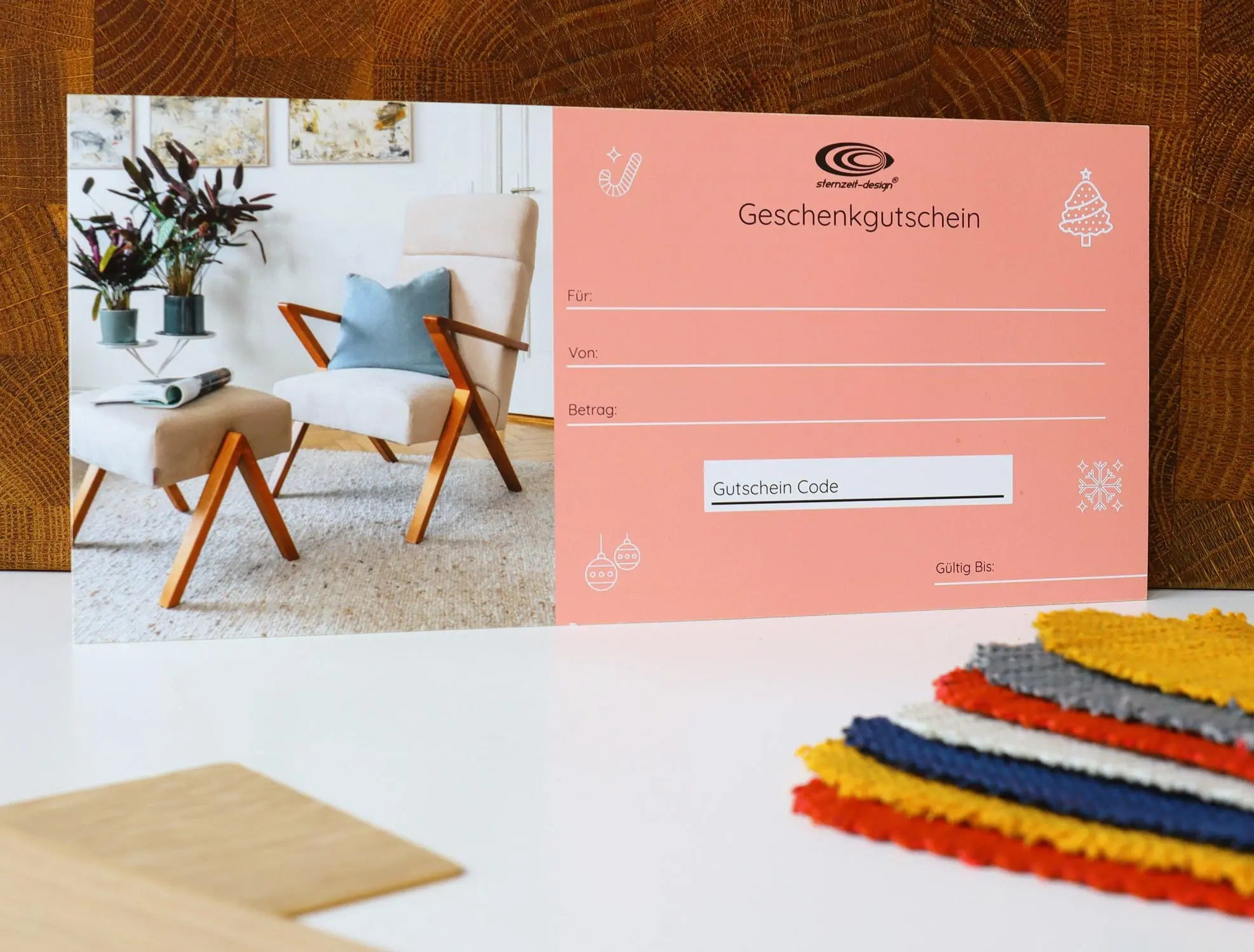 Geschenkgutschein Sternzeit Design