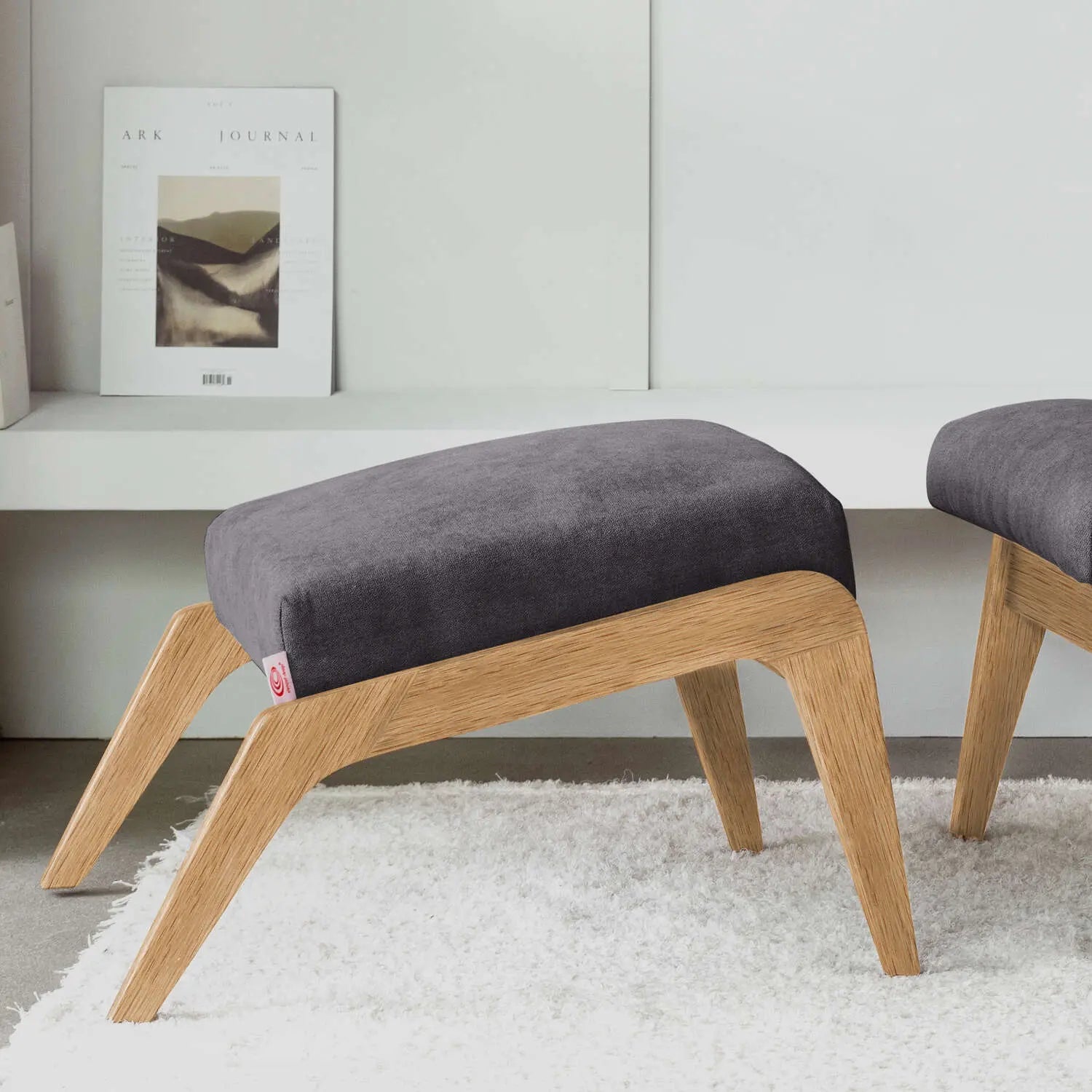 Apollo Fußhocker - Basic Line Sternzeit Design