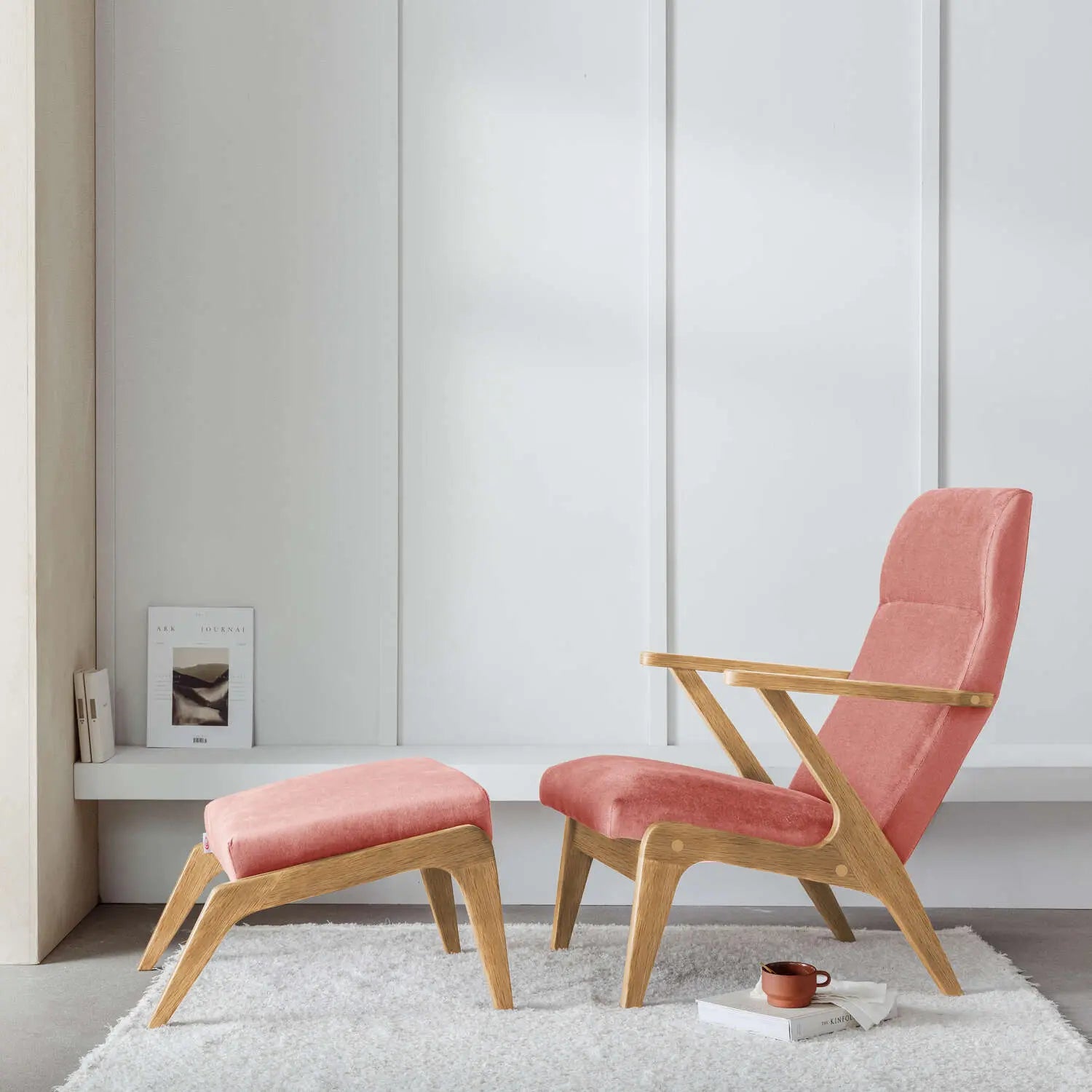 Apollo Lounge Sessel - Velvet Line Sternzeit Design