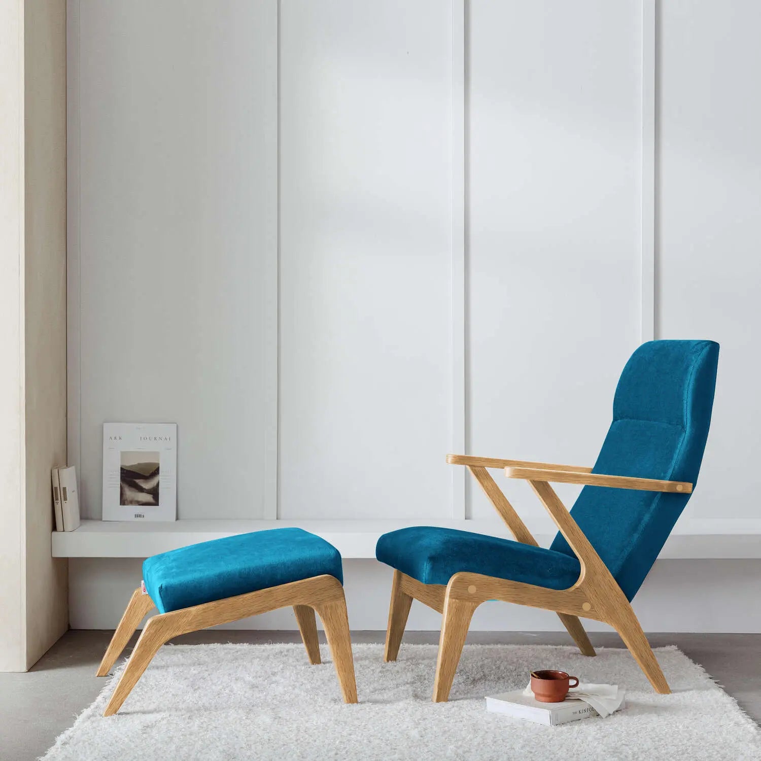 Apollo Lounge Sessel - Velvet Line Sternzeit Design