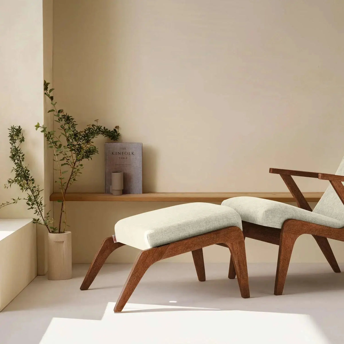 Apollo Footstool - New Life Sternzeit Design