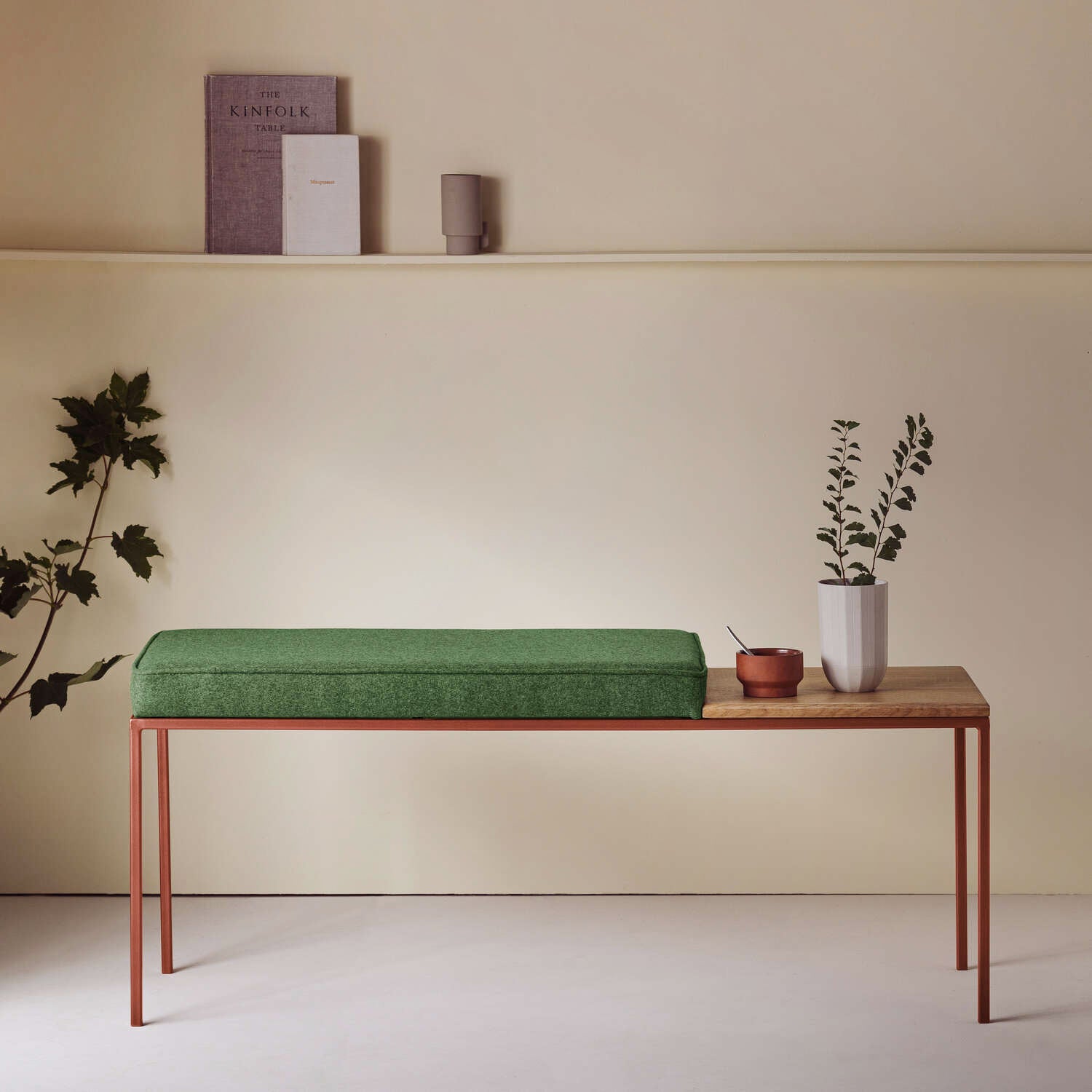 Cube Bench - Wool Line