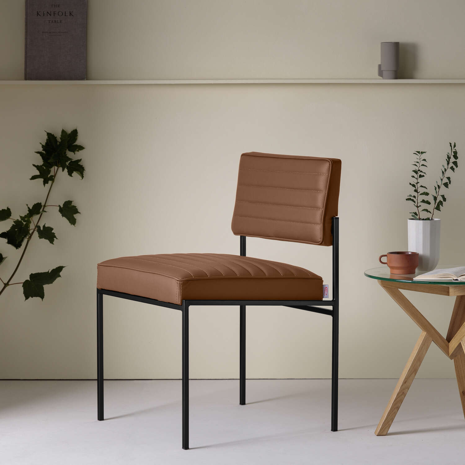 Cube Chair 55 - Leather Premium