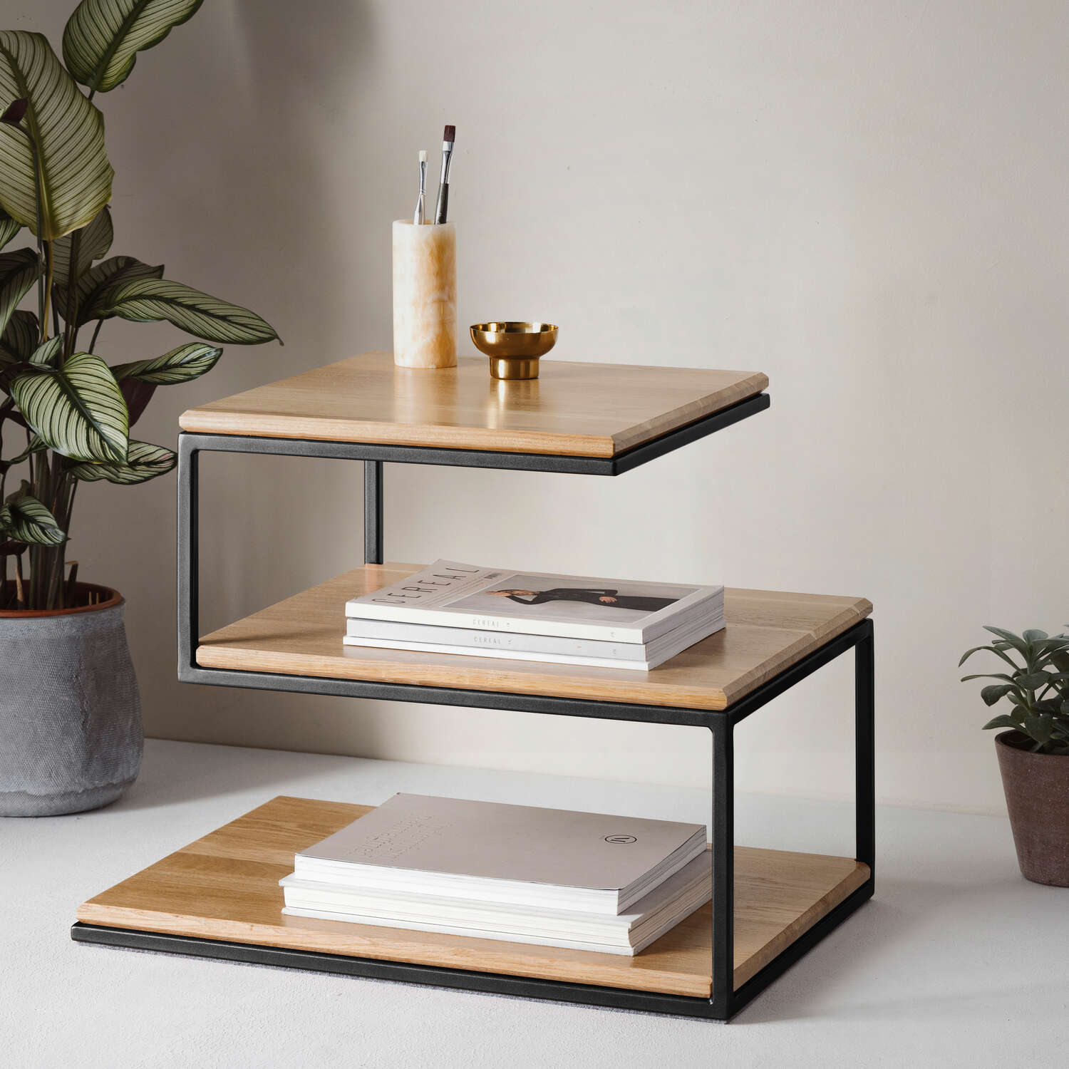 Cube Layer Side Table