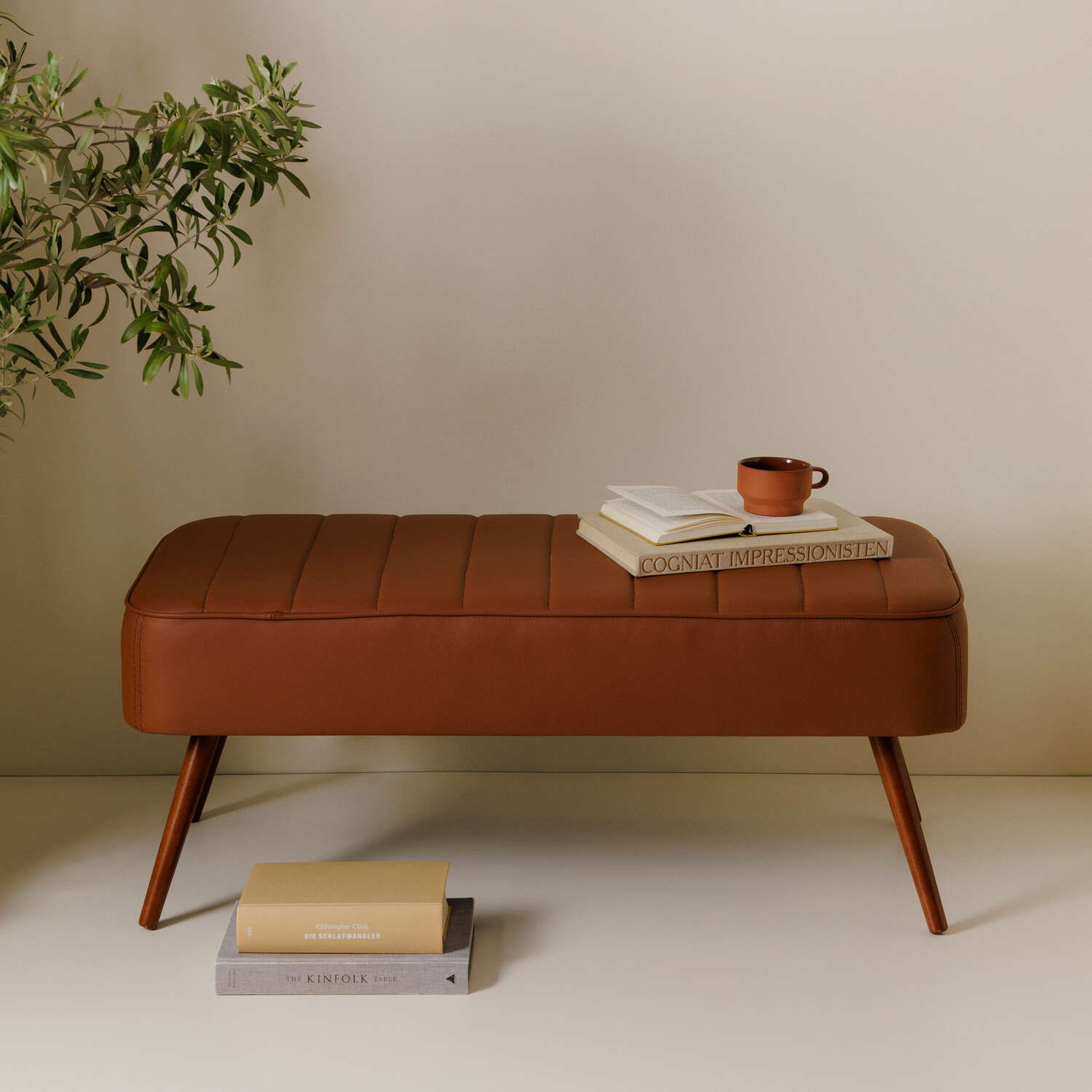 Pluto Bench - Leather