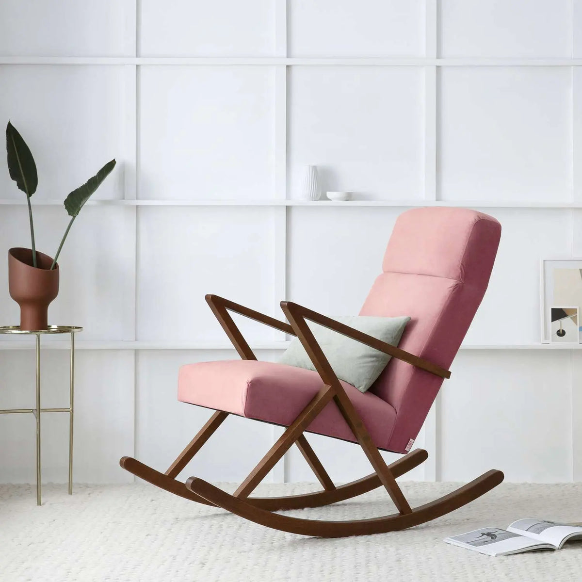 Retrostar Lounge Rocker Velvet Line Sternzeit Design